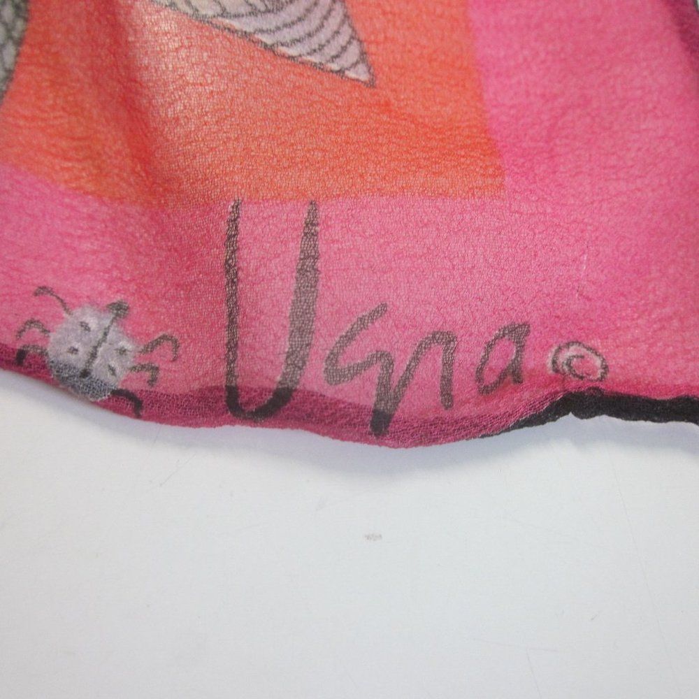 Vintage Vera Neumann Silk Scarf Square - Picture 3 of 9